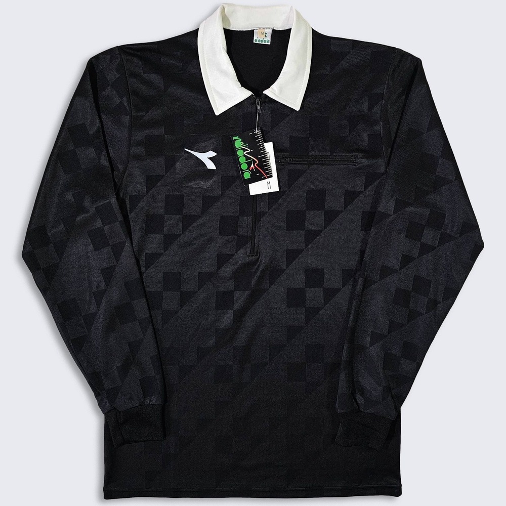 Diadora Vintage 90s Referee Soccer Long Sleeve Jersey